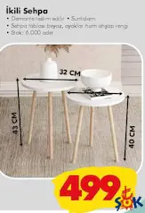 RUUM STORE İKİLİ SEHPA